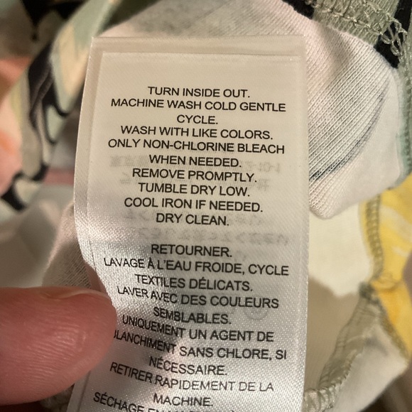 Floral Short Sleeve Stretch Cotton Crewneck Tee - Picture 5 of 8